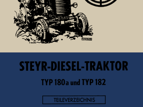 Aufkleber 548 Links, Steyr - Oldtimer-Traktor Ersatzteile Shop - Gady Family